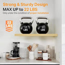 BAYKA Floating Shelves for Wall, Wall Mounted Rustic Wood Shelves for Bathroom, Bedroom, Living Room, Kitchen,Small Hanging Shelf for Books/Storage/Room Decor (Oak-Toned, Set of 3, 15.7in) by CozyNest Decor