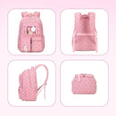 Corduroy Backpack Kids Backpack for Girls School Bags for Middle School Students Book Bag for Elementary Primary Kawaii Ita Backpack, Pink Strawberry by TinyTreasures Baby Boutique