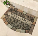 Welcome Door Mats 24"x36" Heavy Duty Front Door Mat Outdoor Large Doormats with Non-Slip Rubber Backing Outdoor Welcome Mats for Front Door Entryway,Garage,Patio,High Traffic Area by CozyNest Decor