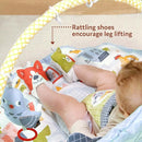 Yookidoo Baby Gym Urban Lay to Sit-Up Playmat. 3-in-1 Newborns Activity Center with Tummy Time Toys, Pillow & Infant Miror. 0-12 Month by TinyTreasures Baby Boutique