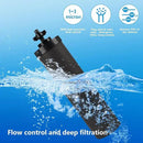 Water Filter Silver Infused Replacement for Berkey® BB9-2® Black Carbon Block Filters System,Compatible with Berkey® Gravity Countertop Purification Elements,Pack of 4 by CozyNest Decor