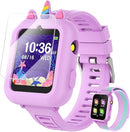 Smart Watch for Kids with 39 Games Touchscreen Camera Video, Music Player, Pedometer, Calculator, Calendar, Stopwatch, Flashlight, Alarm Clock 12/24 hr, Birthday Gifts Toys for Girls Ages 3-12 by TinyTreasures Baby Boutique