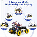 Smart Robot Car Kit Compatible with Arduino, Robotics for Kids Ages 8-12 12-16, Electronic Programming Project/STEM Science Kits Coding Gifts for Adults and Youths by TinyTreasures Baby Boutique