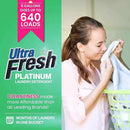 Ultra Fresh 3X Platinum Liquid Laundry Detergent with Fabric Softener, Green - Deep Cleaning Power and Fresh Scent for Washing Clothes by CozyNest Decor