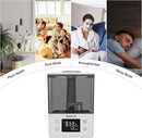 2.4L Air Humidifiers for Bedroom Baby - 26dB Quiet Cool Mist Air Humidifier for Nursery & Plants, Top Fill Air Humidifier Lasts Up to 30 Hours, Auto Shut-Off, Easy to Fill and Clean by TinyTreasures Baby Boutique