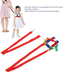 Dioche 2 in 1 Toddler Leash & Anti Lost Wrist Link for Toddlers, Breathable Regulable Shoulder Straps, Polyester Kid Safety Leash for Boys & Girls by TinyTreasures Baby Boutique