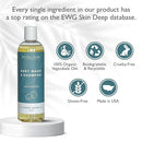 SoCal Suds & Company Baby Shampoo & Body Wash, 2-in-1 Organic Gel - Gentle Castile Soap with Vitamin-Infused Oils & Botanicals - Natural Care for Sensitive Skin Hypoallergenic -12oz Fragrance Free 2Pk by TinyTreasures Baby Boutique