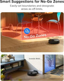 roborock Q7 L5 Robot Vacuum and Mop Combo, 8,000Pa Suction, Upgraded from Q5 Pro, Dual Anti-Tangle System, LiDAR Navigation, Multi-Level Mapping, Self-Charging Robotic Vacuum Cleaner, Black by CozyNest Decor
