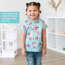 Bumkins Bibs - Toddler Bibs, Waterproof, Large for 1-3 Years, Short Sleeve by TinyTreasures Baby Boutique