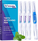 WhiteBite Pro Teeth Whitening Pens for Sensitive Teeth – 4 Pens Total (1 Blue Gel Pen for Sensitivity Relief), 35% Carbamide Peroxide Gel, Fast Whitening Results, Enamel-Safe, Travel-Friendly by CozyNest Decor