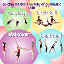 Shuffle Up Gymnastics Games Skills Pack - Family Games with 22 New Fun & Active Skills Cards for Kids, Gymnastics Equipment for Kids, Gymnastics Gifts for Girls & Boys by TinyTreasures Baby Boutique