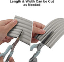 Baby Proofing Edge Corner Protector, 16.4 ft Edge Guards Padding with 3M Adhesive, Extra-Wide Soft Rubber Foam Padding, Furniture,Sharp Edge Safety Corner Edge Bumper Guard-Gray by TinyTreasures Baby Boutique