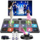 FWFX Dance Mat for TV Games - Wireless Musical Electronic Dance Pad for Kids & Adults, 2-Player Indoor Active Exercise Game for Family Parties, Birthday for Boys and Girls by TinyTreasures Baby Boutique