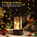 Christmas Decorations Snow Globe Lantern,Christmas Lantern with 8 Christmas Theme Music,Christmas Snow Globe Gifts Water Glittering Swirling Christmas Home Decoration（Dove Angel） by CozyNest Decor