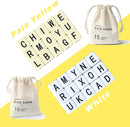 Crossword Dice Game, Word Game, Fun for Family Game Night, Festive Parties, Gatherings & On-The-Go Fun, Crossword Puzzle with 15 Large Letter Dice by TinyTreasures Baby Boutique