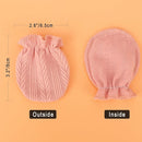 BQUBO Newborn Infant Toddler Mittens No Scratch Cotton Elastic Wrist Gloves Hypoallergenic for 0-6 Months Baby Boys Girls by TinyTreasures Baby Boutique