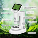OOZSTARMicroscope for Kids, Up to 1000 X Magnification, 3.5-inch Foldable Screen, Handheld Pocket Microscope for Kids,Science Education Kits for 8-12 Year olds by TinyTreasures Baby Boutique