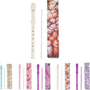 Recorder Instrument for Beginner Kids Adults,8-Hole Soprano Descant Recorder Music Flute with with Cleaning Rod & Leather Case For School Student Home Entertainment(2-Dense Cat) by TinyTreasures Baby Boutique