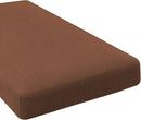 H.VERSAILTEX Super Stretch Individual Chaise Cover Sectional Couch Covers for L Shaped Sofa Both Left/Right Featuring Thick Jacquard Textured Twill Fabric (1 Piece Chaise Cover, Caramel) by CozyNest Decor
