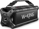 W-KING Bluetooth Speaker, 90W Max Loud Portable Speakers Bluetooth Wireless, IPX6 Waterproof Outdoor Speaker with 50W Deep Bass/2 Powerful Subwoofer/40H/Power Bank/EQ/TF/AUX/NFC for Pool/Party/Travel by TinyTreasures Baby Boutique