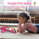 JREN Tablet for Kids｜10.1 Inch Kids Tablet Android 14｜Octa-core｜64GB｜WiFi ｜Bluetooth｜Parental Control｜Children Content｜Children Toddler Pink Girls Gift by TinyTreasures Baby Boutique