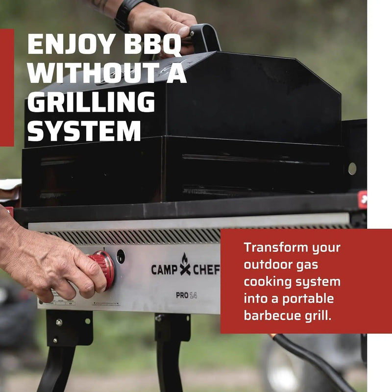 Camp Chef BB100L Barbecue Box with Lid Fits 14" Blue Flame Cooking Systems, photo 2 of 6