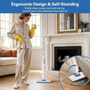 Steam Mop for Floor Cleaning,15-Second Setup,Chemical-Free Floor Steam Cleaner for Hardwood,Laminate,Tile&Greasy Spots.Ergonomic Design with Hands-Free Standing,3 Steam Settings,Reusable Washable Pads by CozyNest Decor