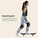 Retrospec Knee Pads, Elbow Pads & Wrist Guards for Men, Women & Kids - Protective Gear for Skateboarding, Roller Skate, Rollerblade, BMX & Scooter - Multi Sport Pad Set by TinyTreasures Baby Boutique