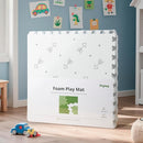 Baby Foam Play Mat-72”x 48” Baby Playmat,6-Piece Interlocking Foam Floor Tiles,Puzzle Mat for Infants and Toddlers,Waterproof Crawling Mat,Non Toxic Play Mat for Baby Tummy Time Mat(Arrow) by TinyTreasures Baby Boutique