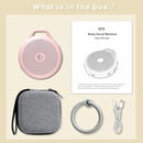 Portable White Noise Sleep Sound Machine for Home and Travel. Perfect for Your Sleeping Baby with a dimmable Night Light and Long Battery Life. Baby Essential Adult/Child Lock Feature. by TinyTreasures Baby Boutique