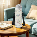 RICHEN Neoprene Water Bottle Carrier Bag with Adjustable Shoulder Strap,Insulated Water Bottle Cover for Stainless Steel/Glass/Plastic Bottles by TinyTreasures Baby Boutique
