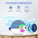Mgaolo Mini Karaoke Machine for Kids Adults,Portable Bluetooth Speaker with 2 Wireless Microphones,Gift Toys with MP3 Player for Boys Girls 3-12 Year Old Birthday Family Home Party Present (Blue) by TinyTreasures Baby Boutique