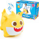 JITTERYGIT Baby Shark Official Bouncy Hopper Plush Musical Singing Toy - Inflatable Animal Ride On for Indoor & Outdoor - Birthday Gift for Kids & Toddlers (Boys & Girls) Ages 18+ Months (Yellow) by TinyTreasures Baby Boutique