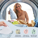 Miss Mouth's Messy Eater Laundry Detergent Sheets - Laundry Detergent, Hypoallergenic, Sensitive Skin Safe, Pediatrician and Dermatologist Tested, Fragrance Free, Travel Friendly, 120 loads by TinyTreasures Baby Boutique