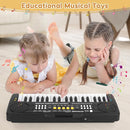 Kid Keyboard Piano - 37 Keys Piano Toys for Kids Beginners Electronic Pianos with Microphone Educational Musical Toy for 3 4 5 6 7 8 Year Old Boys Girls Gift by TinyTreasures Baby Boutique