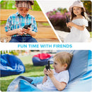 Walkie Talkies for Kids Rechargeable, 2 Pack Long Range Walkie-Talkie for Small 2 Way Radio Hands-Free Outdoor Camping, Hiking Talki with Wearable Lanyard Birthday Xmas Toys Gifts for Boys Girls Kids by TinyTreasures Baby Boutique