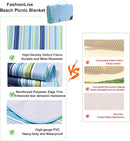 Beach Blanket Extra Large Picnic Blankets Sandproof Waterproof Outdoor Indoor Blanket Lightweight Handy Mat Portable Beach Mat for Camping Hiking Travel Park Grass by TinyTreasures Baby Boutique
