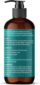 MAJESTIC PURE Vitamin E 70k Blend Massage Oil for Massage Therapy - Refreshing, and Relaxing - Natural Oils with Sweet Almond, Jojoba, Argan & Avocado - for All Skin Types - Men and Women - 8 fl oz by CozyNest Decor