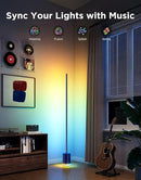 Govee Floor Lamp 2 with Matter, RGBIC, Warm Cool White LED, Alexa Compatible, 1725lm, Music Sync, Scene Modes, Smart Floor Lamp for Living Room, Bedroom, Blue(1 Pack) by CozyNest Decor