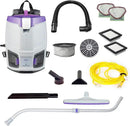 ProTeam GoFit 3 Commercial Backpack Vacuum with Xover Multi-Surface Telescoping Wand Tool Kit, 3 qt, Corded by CozyNest Decor