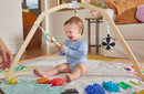 Lovevery Play Gym and Sensory Strands Bundle, Stage-Based Developmental Activity Gym for a Whole Year of Play Baby to Toddler Including Play Guide, Ages 0+ Months by TinyTreasures Baby Boutique