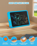 LCD Writing Tablet 10 Inch, Toys for 3 4 5 6 7 8 9 10 Year Old Boys Girls, Colorful Doodle Board Drawing Tablet, Gift for Boys Toddlers Age 3-12 Years, Memo Board, Drawing Pads with Lanyard(Blue) by TinyTreasures Baby Boutique