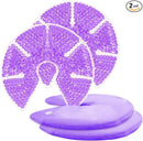 Hot/Cold Breast Gel Bead Ice Packs Breast Cooling/Heat Pads Relief for Breastfeeding, Nursing Pain, Mastitis, Engorgement, Swelling, Plugged Ducts | Boost Milk Let-Down & Production,2 Pack (Purple) by TinyTreasures Baby Boutique