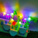 AUSAYE Sensor Night Light Plug in Mushroom Light LED Color Changing Nightlights for Kids, Adults, Bedroom, Bathroom,Hallway, Stairs, Kitchen Pack of 6 by TinyTreasures Baby Boutique