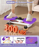 Waist Twisting Machine Fitness Tool, Ab Twister Board with the Smart LED Digital Monitor, 300LBS Capacity & 20dB Ultra-Quiet, Anti-Slip Home Gym Workout Equipment for Women Belly Fat by CozyNest Decor