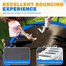 ORCC 1200LBS Weight Capacity Trampoline 16 15 14 12 10 8FT Outdoor Yard Trampolines for Kids Adults Outdoor Yard Trampolines for Kids Adults by TinyTreasures Baby Boutique