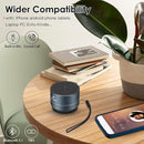 XLEADER Small Bluetooth Speaker, IPX6 Waterproof Shower Speaker, Crystal Sound&Rich Bass, 12H Playtime, with Silicone Lanyard and Suction Cup, Perfect for Laptop, Computer, Car, Bathroom, Ideal Gifts by TinyTreasures Baby Boutique