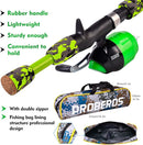 PROBEROS Kids Fishing Pole - Portable Telescopic Fishing Rod and Reel Combo Kit - Spincast Fishing Reel Casting Rods with Lures Lines Tackle Box and Bag for Boys Girls Youth Fishing by TinyTreasures Baby Boutique