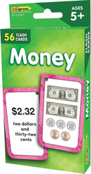 Teacher Created Resources Money Flash Cards (EP62047) 3-1/8" x 5-1/8" by TinyTreasures Baby Boutique