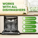 Washing Machine Cleaner + Dishwasher Cleaner Bundle - Heavy Duty Appliance Deep Cleaning, Descaling and Deodorizing by CozyNest Decor